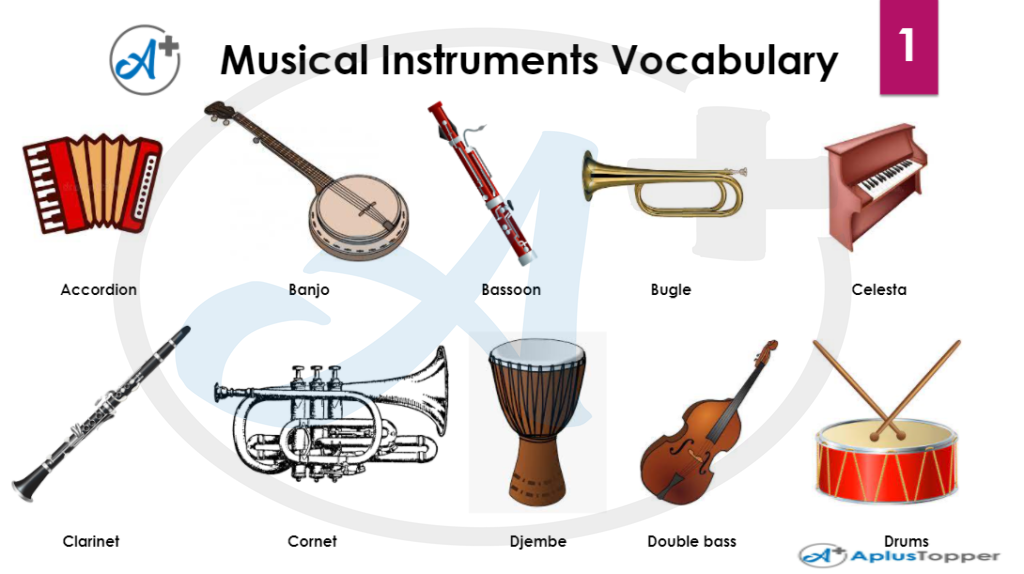 Musical Instrument Names - Explore the List of 60+ Instrument Names in  English