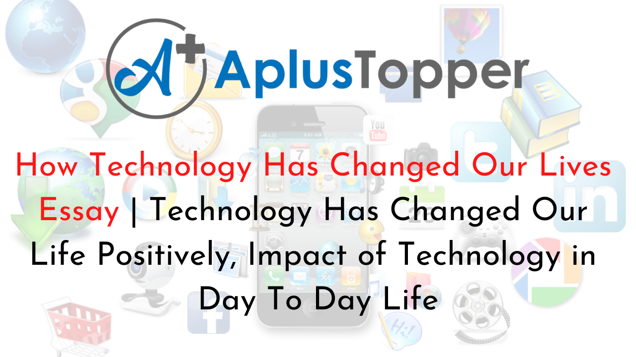 technology in day to day life essay