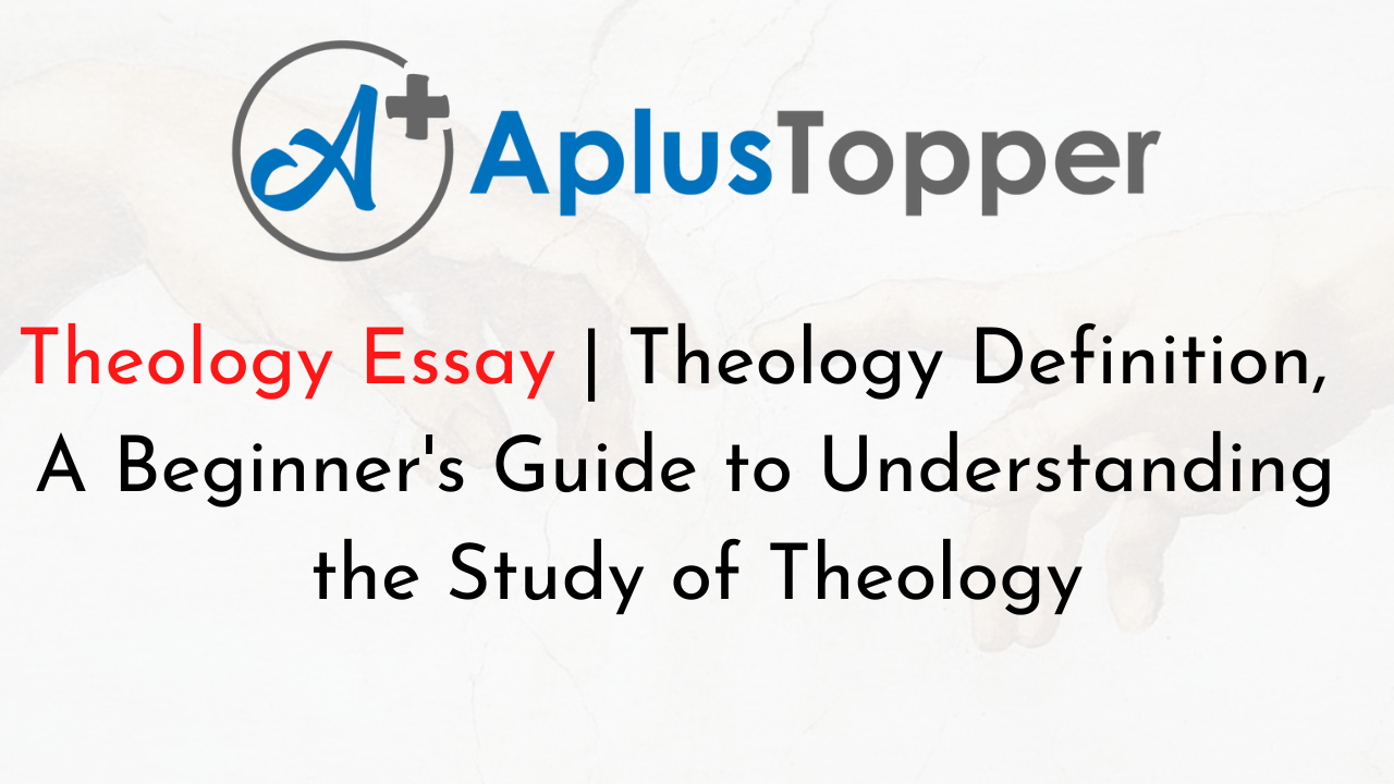 christian theology essay