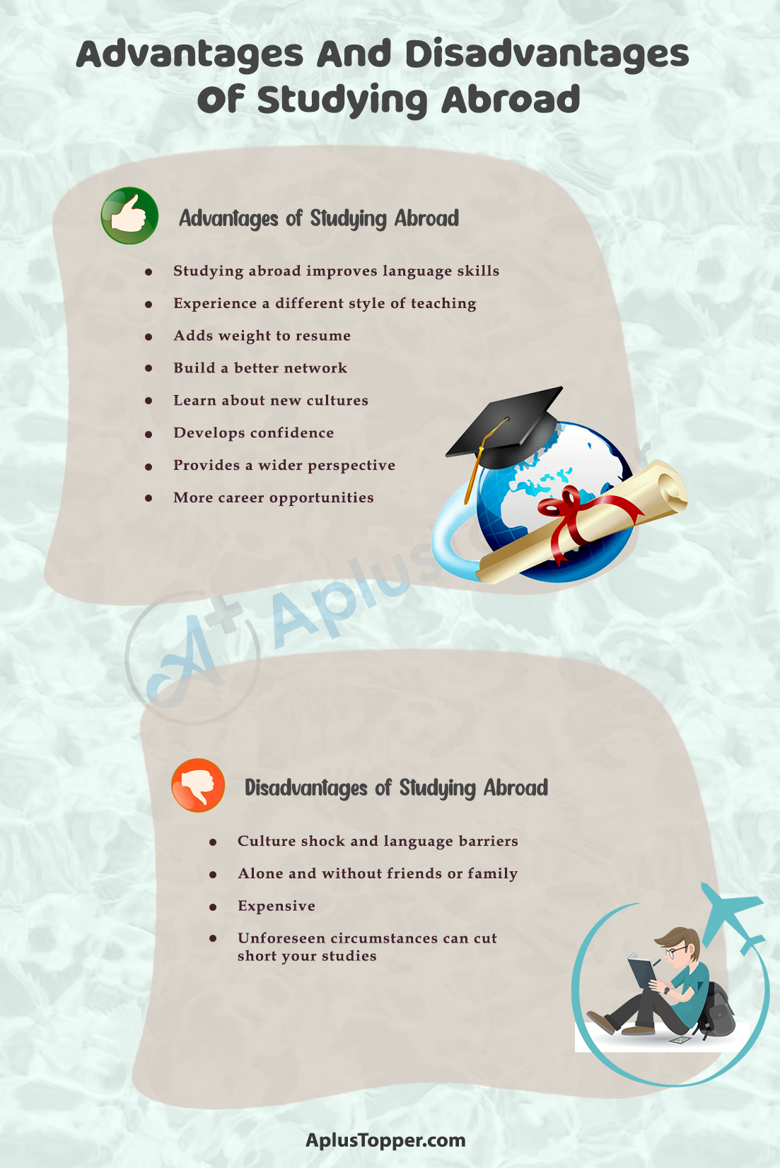 studying abroad essay disadvantages