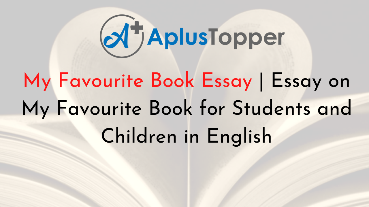my favourite book essay for class 1