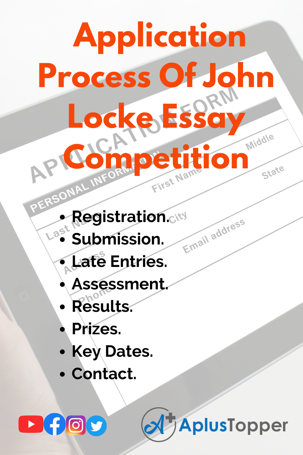 john locke essay competition oxford