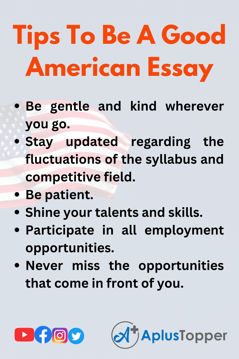 what is american essay
