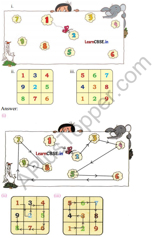 Joyful Mathematics Class 1 Solutions Chapter 3 Mango Treat (Numbers 1 to 9) 9