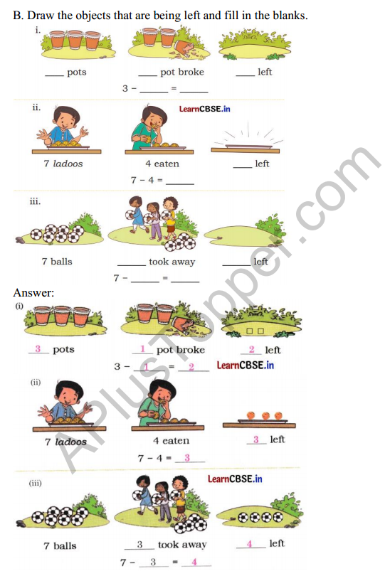 Joyful Mathematics Class 1 Solutions Chapter 5 How Many (Addition and Subtraction of Single Digit Numbers) 16