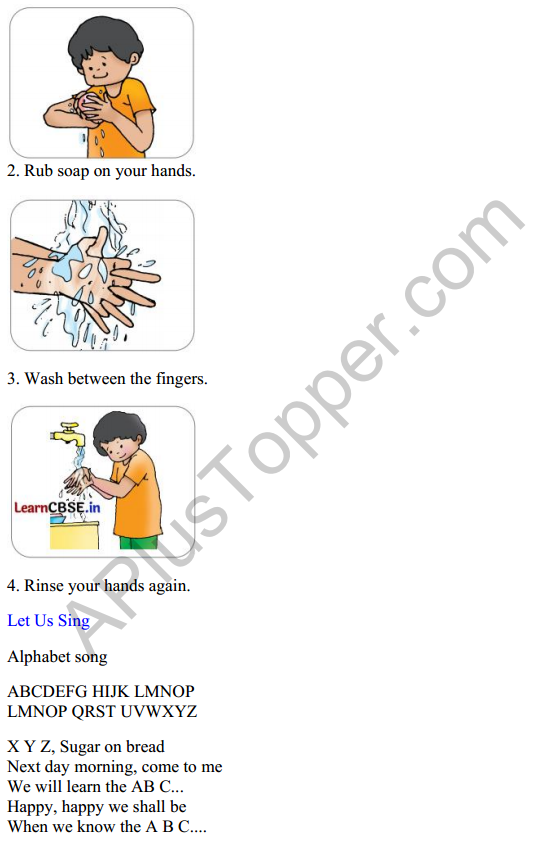 Mridang Class 1 English Solutions Chapter 1 Two Little Hands 5