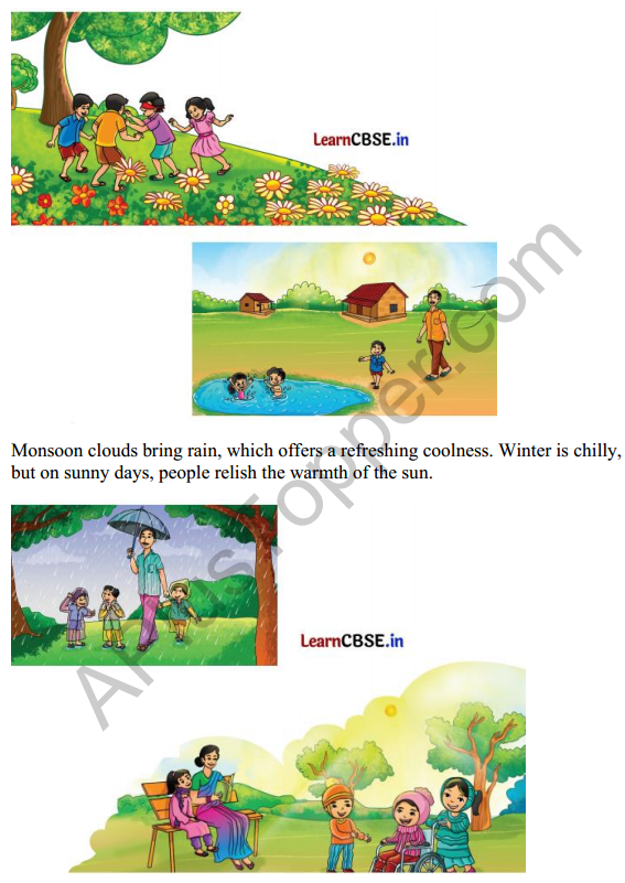 Mridang Class 1 English Solutions Chapter 8 The Four Seasons 7